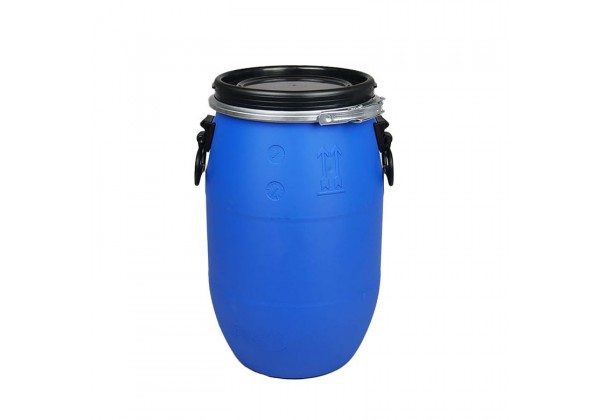 30 LITRE OPEN TOP BLUE POLYDRUM